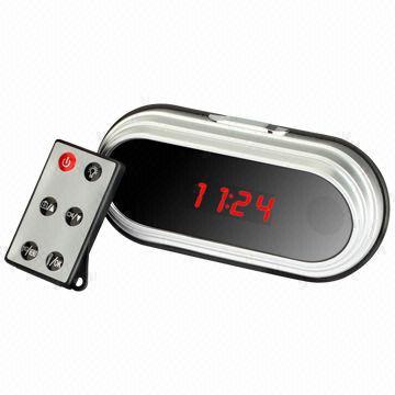 Digital Surveillance Clock with Motion Detection and 30 Hours Working Time