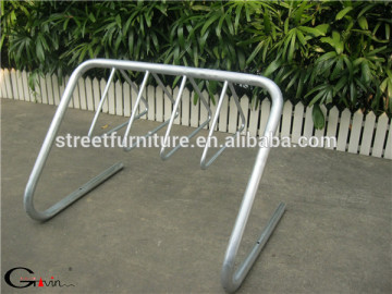 4 bike capacity steel bike stand bicycle parking rack