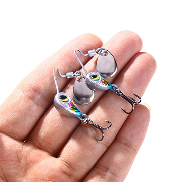 Wholesale Metal Mini Vib with Spoon Fishing Lure - 4.5g 8g Sinking Artificial Hard VIB Lure Bait