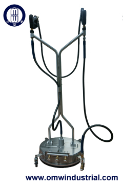 Dual Trigger Gun 21" S.S. Surface Cleaner with Water Broom Function