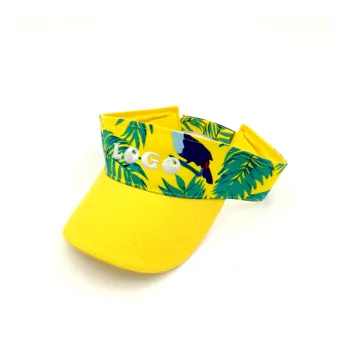 Cheap High Quality Embroidery Sun Visor Caps for Running and Sports