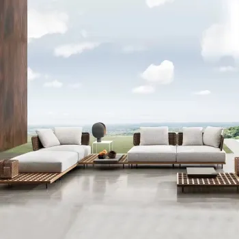 Modern Waterproof Aluminum Outdoor Sofa Set for Hotel and Garden Use
