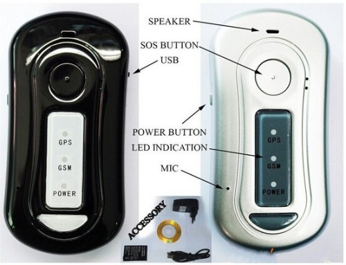 V3338 Mini Portable GPS Tracker with Two Ways Talking for Elderly, Children Care, Property Safeguard, Animal Tracking