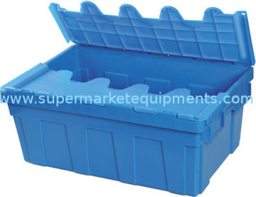 100% New Virgin Pp Folding Plastic Collapsible Boxes Hbe-lb-8