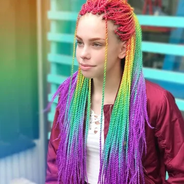 Pre Twist Crochet Braid Hair Synthetic Black Ombre Brown Braids Crochet Twist Braiding Hair