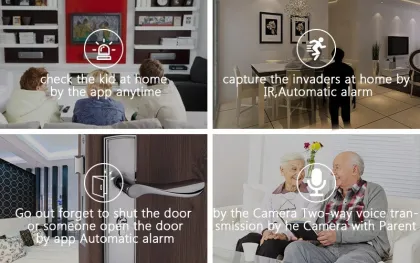 high-definition smart home wifi ip camera