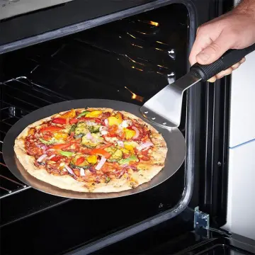 Aluminum Metal Round Pizza Peel Folding Handle Pizza Spatula for Baking Homemade Pizza & Bread