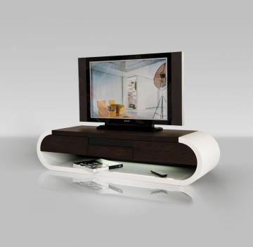 Modern Two-Tone TV Entertainment Unit