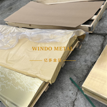 Brass sheet for gasket and sealing applications