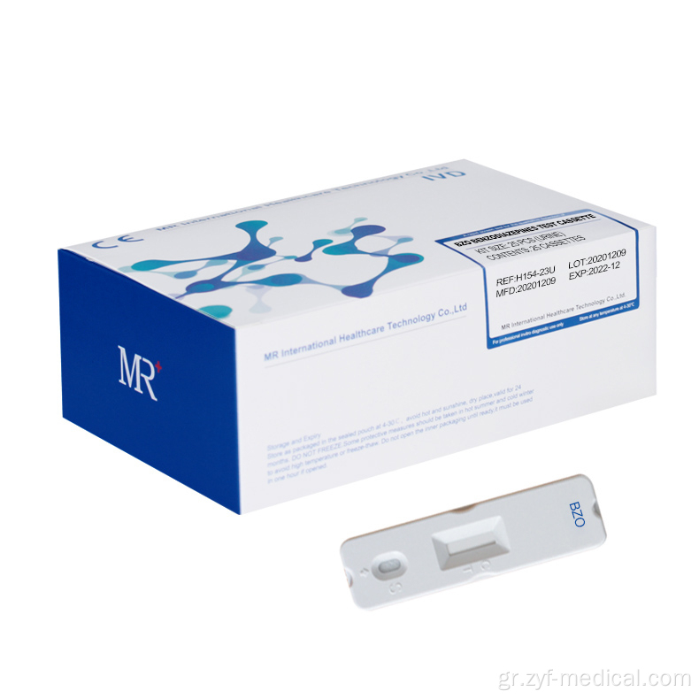 12 Διαφορετικά DrugTest Bzo Diagnostic Test Kit