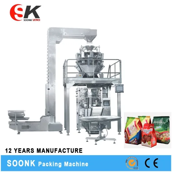 Big Volume Nitrogen Fill Honey Packaging Machine
