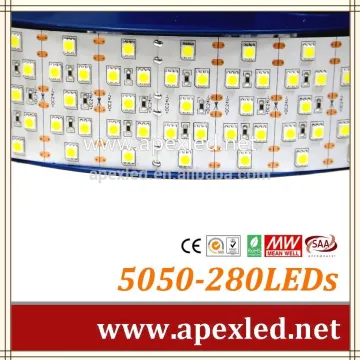 5 row led strip light smd 5050 280 led per meter