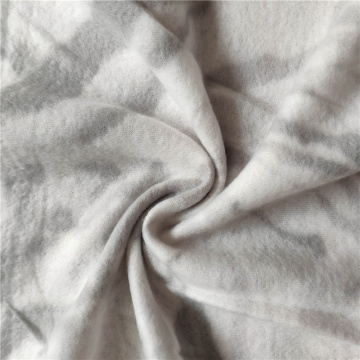 Marbling Dicetak Dua Sisi Polar Fleece Fabric
