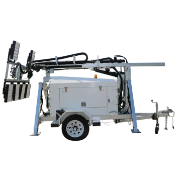 High mast 6*400/600W LED mobile light tower