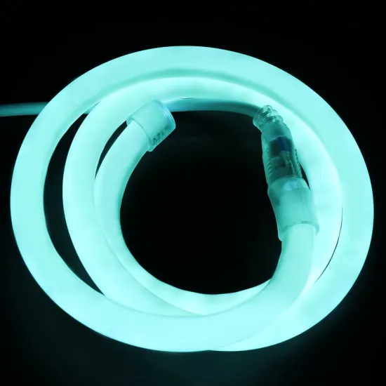 24V Silicone Waterproof 360-Degree Luminous Neon Light Strip for Decoration