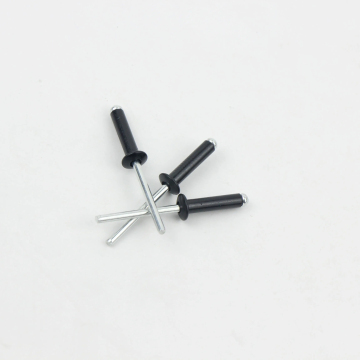 Cost Effective DIN 7337 Metal Black Mushroom Head Rivets