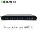 Cabinet Type 16 Port USB2.0 Smart Turn Light Hub