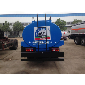 Mobile tanker truck milk cooling tank for sale