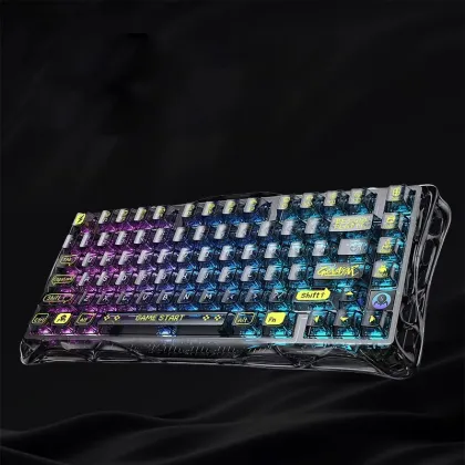 Creative 75% Wireless Gaming Esports Mechanical Keyboard - Transparent Customizable Keyboard