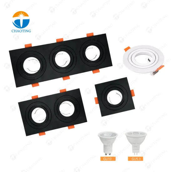 Aluminum LED Downlights: 3W to 9W MR16 GU10 Ceiling Lights