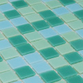 Fashion Swimming Pool Glass Mosaic Backsplash Piscina Tiles