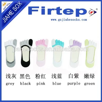 Custom Colorful Five Fingers Socks Yoga Socks