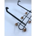 Over The Door Hanger Rack 3 Wood Hooks