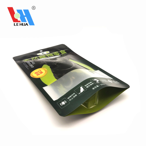 Pet Products Packaging Bags Stand Up Zipper Bag