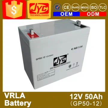 Excellent Safety Performance vrla 12v 50ah battery