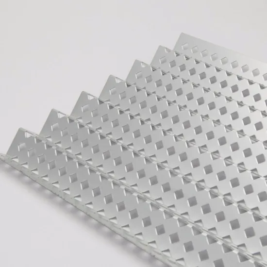 Perforated Waved Metal Panels