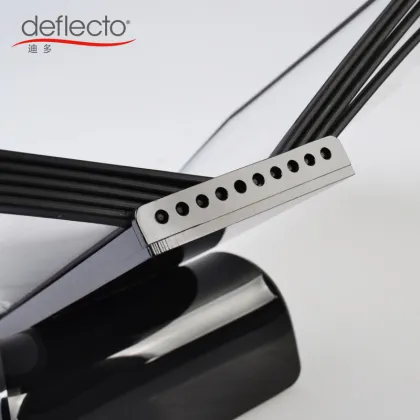 menu holder/menu stand/menu book with 10 flips black