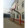 Buried Round Tube Basketball Hoop for Adults