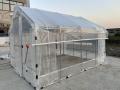 Skyplant Agricultural Plastic Garden Walk-in Greenhouse 4x8