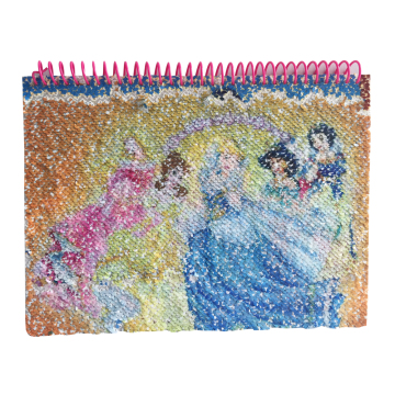Sequin Transfer Journal Diary Notebook