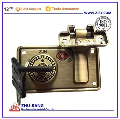 Brass Luggage TSA Lock
