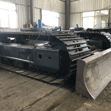 Graafmachine stalen rupsbanden chassisonderdelen