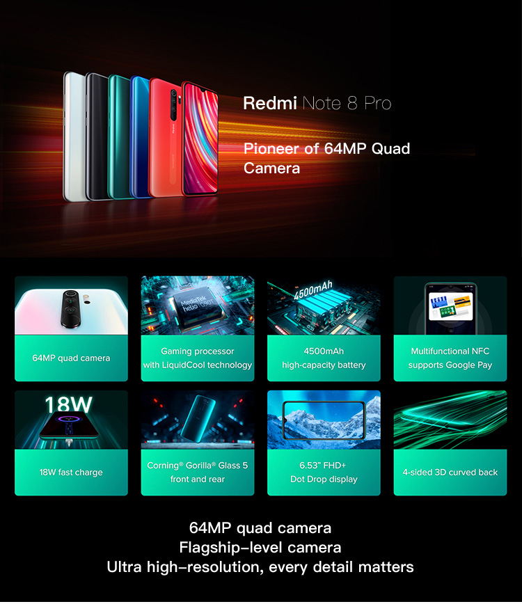 Redmi Note 8 Smart Phone Pro