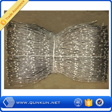 Architectural mesh/wire rope ferrule mesh/stainless steel rope mesh