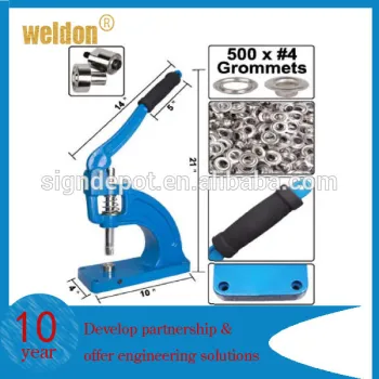 hand press manual eyelet sewing machine