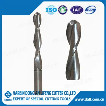 Customized Tungsten carbide diameter ball nose end mill cutter
