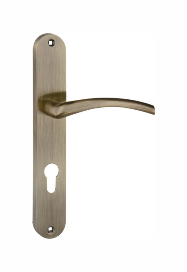 High Quality Door Lever Handle On Plate