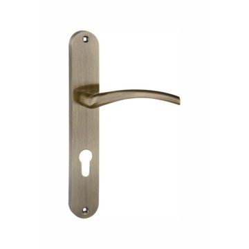 High Quality Door Lever Handle On Plate