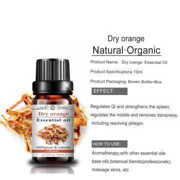 High Quality Natural Dry Orange Oil 100% Pure Relax