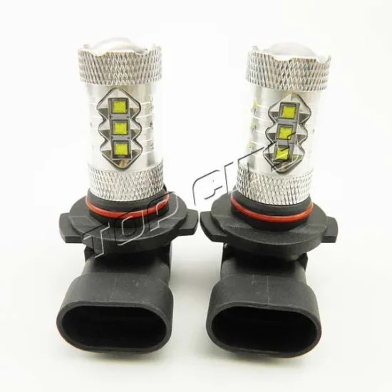 White 9005 HB3 High Power 80W LED Projector Fog Driving DRL Lights