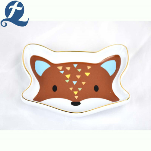 New design modern cartoon fox food pet bowl