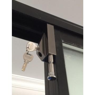 Mechones de puerta de vidrio de aleación de aluminio