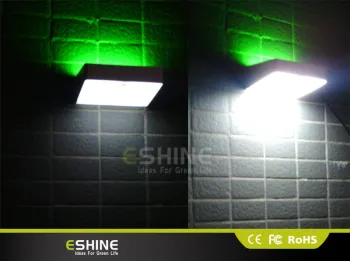 Pure White 3.5w Landscaping Led Lights Fireproof Pc Solar Led Street Light