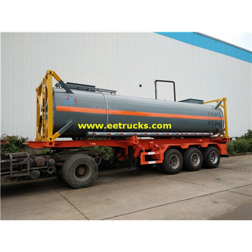 20ft 28CBM Hydrochloric Acid Tank Containers