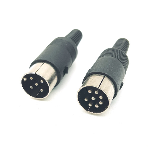 Male DIN Solder Cable Adapter Keyboard Mouse Plug