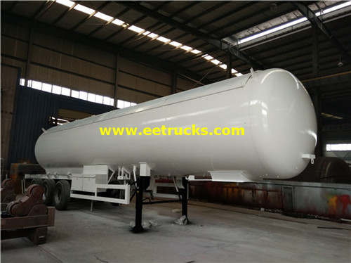 56cbm 30ton NH3 شبه المقطورات